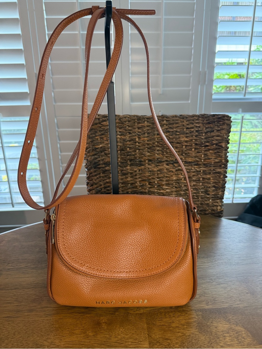 Marc Jacobs The Groove Mini Messenger Bag in Smoked Almond